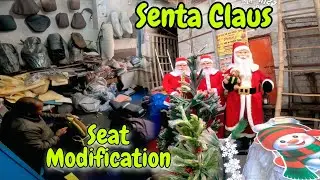 Bike Seat Modification In Patna Raste Me Senta🎅 Claus Mil Gaya