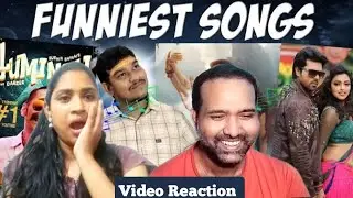 எப்படிப்பட்ட வரிகள்😅🤣😜😆 Funniest Songs Troll Empty Hand Video Reaction | Tamil Couple Reaction