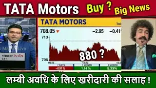 TATA Motors share news today,खरीदे या नहीं ? tata motor Future Analysis/target tomarrow,split news