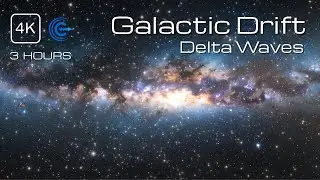 Galactic Drift: 3 Hours of 4K Delta Binaural Beats & Ambient Pad for Sleep, Focus & Cosmic Stillness