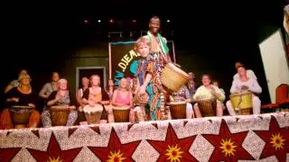 Djembé Anakin met Babara Bangoura