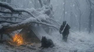 Trapped in a -19°C Blizzard | Alone in the Frozen Wilderness
