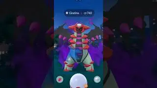 Gotcha New Shadow Legendary Giratina #shorts #giratina #legendary #shadow #catch #giovanni