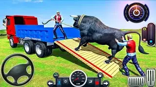 Farm Animal Truck Transport Games - Animal Transport Truck Game 3D - Android Gameplay - POLICEGO