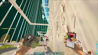 Wiping Corner Pillar With Duped Stuff Inside!?I Ark Small Tribes PVP I