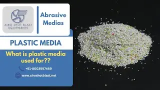 Abrasive Plastic Media- What is Plastic Media used for? #plasticmedia #abrasives #gritblasting