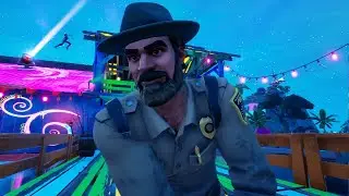 *Rare* Chief Hopper skin gameplay! | Fortnite chapter 3 season 3!