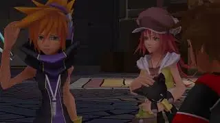 The World Ends With You | Kingdom Hearts Dream Drop Distance HD Scene 098 S