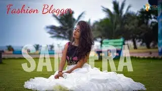 Fashion Blogger Sameera Srinivas presenting the Designer outfit | Nilesh | Vizag Celebrities