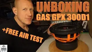 Unboxing GAS GPX 300D1 +Free air test!