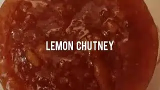 Lemon chutney