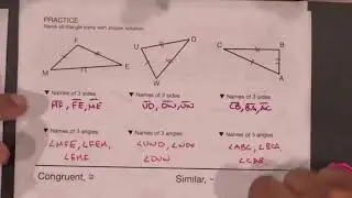 Geometry Triangles Lesson 01