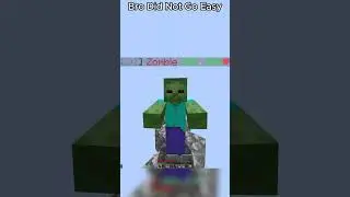 Bro Did Not Go Easy #mc #minecraft #mcshorts #onlymc #minecraftshorts #gaming #mcworld #bedwars