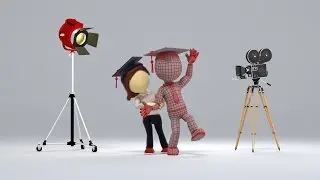 Posing and Rendering CGI Characters
