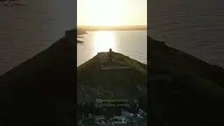 Beautiful sunset in Ireland