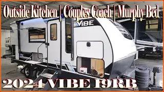 2024 VIBE 19RB Travel Trailer by Forestriver RV at Couchs RV Nation - RV review tour