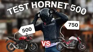 Test de la hornet 500 ! ( meilleure que la 750?)