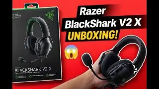 Razer BlackShark V2 X Unboxing | Lightweight Gaming Headset