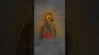 Obito Uchiha anime Drawing sketch glow effect Art sketch #anime #drawing #shorts
