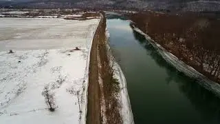 Owego and Lounsberry area in winter 