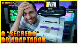 O SEGREDO DO ADAPTADOR QUE RODA MEGA NO SUPER NINTENDO! E Sega 32X e Game Gear, ser&aacute; que roda!?