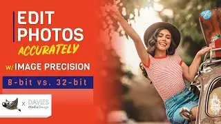 Edit Photos MORE ACCURATELY in GIMP | Image Precision Explained (8-bit / 16-bit / 32-bit)