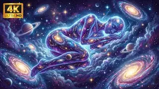 Fall Asleep Instantly: 432Hz + 528Hz | Cleanse Negative Energy, Calm Mind 🌊🌌