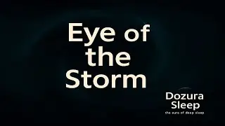 Eye of the Storm | 10 Hours Hurricane Rain & Wind (Black Screen White Noise for Sleep)