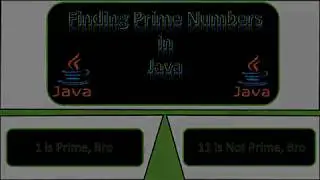 How to find Prime Numbers in Java | Coding With Tre'