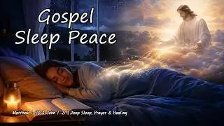 8 Hours of Rain Sound Bible Meditation 🌧 Matthew 1&ndash;28 & John 1&ndash;21 | Deep Sleep, Prayer & Healing
