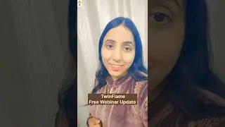 Free TWINFLAME webinar Update । Register Now । 24 jan 2026 #TwinFlame #webinar #live #free #short