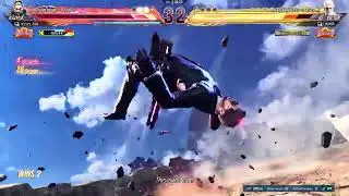 kazuya beatdown at the wall