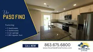 The Paso Fino Drone Tour | Heartland Homes of Florida