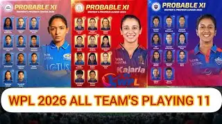 WPL 2026All Team's playing 11