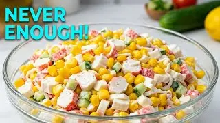 The Most Delicious Salad | Crab Stick Salad Recipe