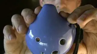 Demo Seedpod Ocarina Alto C Blue