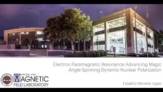 Electron Paramagnetic Resonance Advancing MAS-DNP | Dr. Fr&eacute;d&eacute;ric Mentink-Vigier | Session 88
