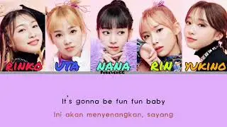 PRIKIL - FUN [ color coded lyrics Japanese + terjemahan ]