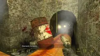 The Orange Box - Half-Life 2 - Xbox 360 Longplay - Part 2 - Water Hazard
