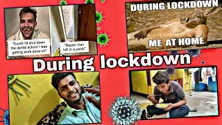 During lockdown🔐||Funny video||4Idiots OFFICIAL