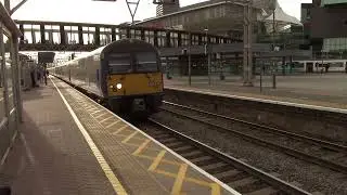 A Class 360 Departs Stratford With Speed (Filmed in 2018)