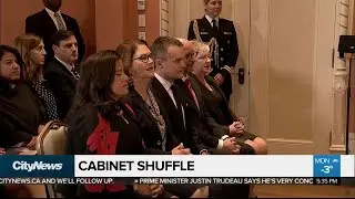 Trudeau shuffles federal cabinet
