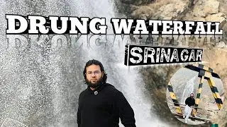 Frozen Drung Waterfall Kashmir 🥶 | Journey to Sonmarg | Hyderabad to Kashmir Road Trip Series