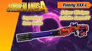 Borderlands 4 | FINNITY XXX-L SNIPER MINIGUN | No Nonsense Legendary Item Guide & Location