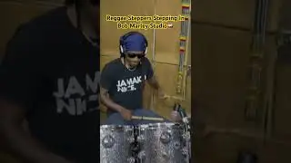 Reggae Steppers at the famous Bob Marley Studio||OralBrownDrumming🥁