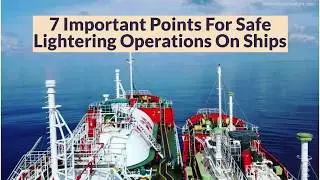 Ship to Ship Operation Procedure #sts #shiptoship
