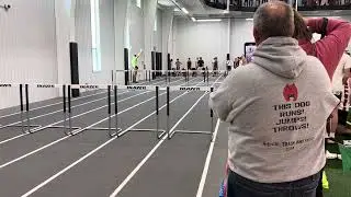 60m Hurdles Olberding North Iowa Championships
