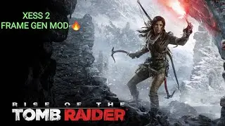 RISE OF THE TOMB RAIDER - GTX 1650 4GB - XESS 2 FRAME GEN MOD 
