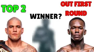 I made a 32 man tournament bracket to find out who fans think is the best UFC Striker