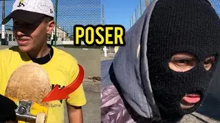 DIFEREN&Ccedil;A ENTRE INICIANTE E POSER NO SKATE!